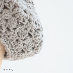 sawada itto：サワダイット-RAPORI-かぎ針編みベレー帽