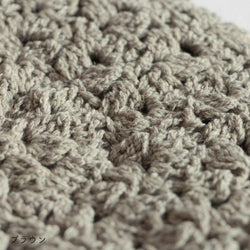 sawada itto：サワダイット-RAPORI-かぎ針編みベレー帽