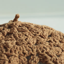 sawada itto：サワダイット-RAPORI-かぎ針編みベレー帽