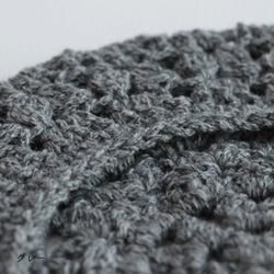 sawada itto：サワダイット-RAPORI-かぎ針編みベレー帽