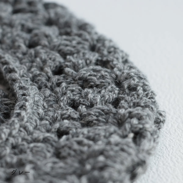 sawada itto：サワダイット-RAPORI-かぎ針編みベレー帽