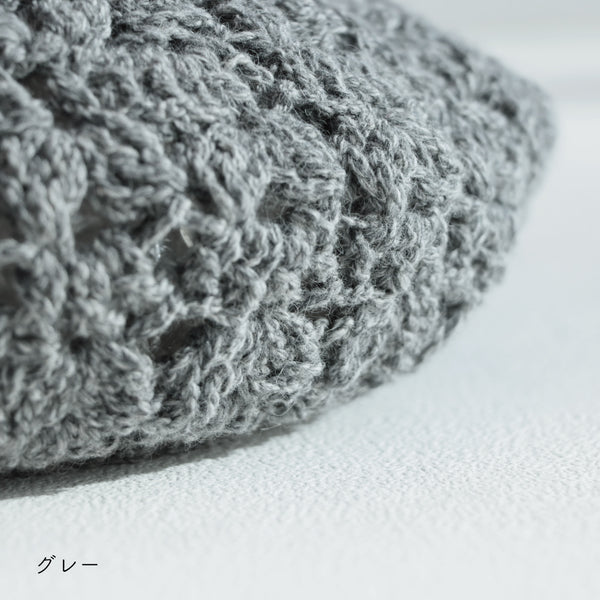 sawada itto：サワダイット-RAPORI-かぎ針編みベレー帽