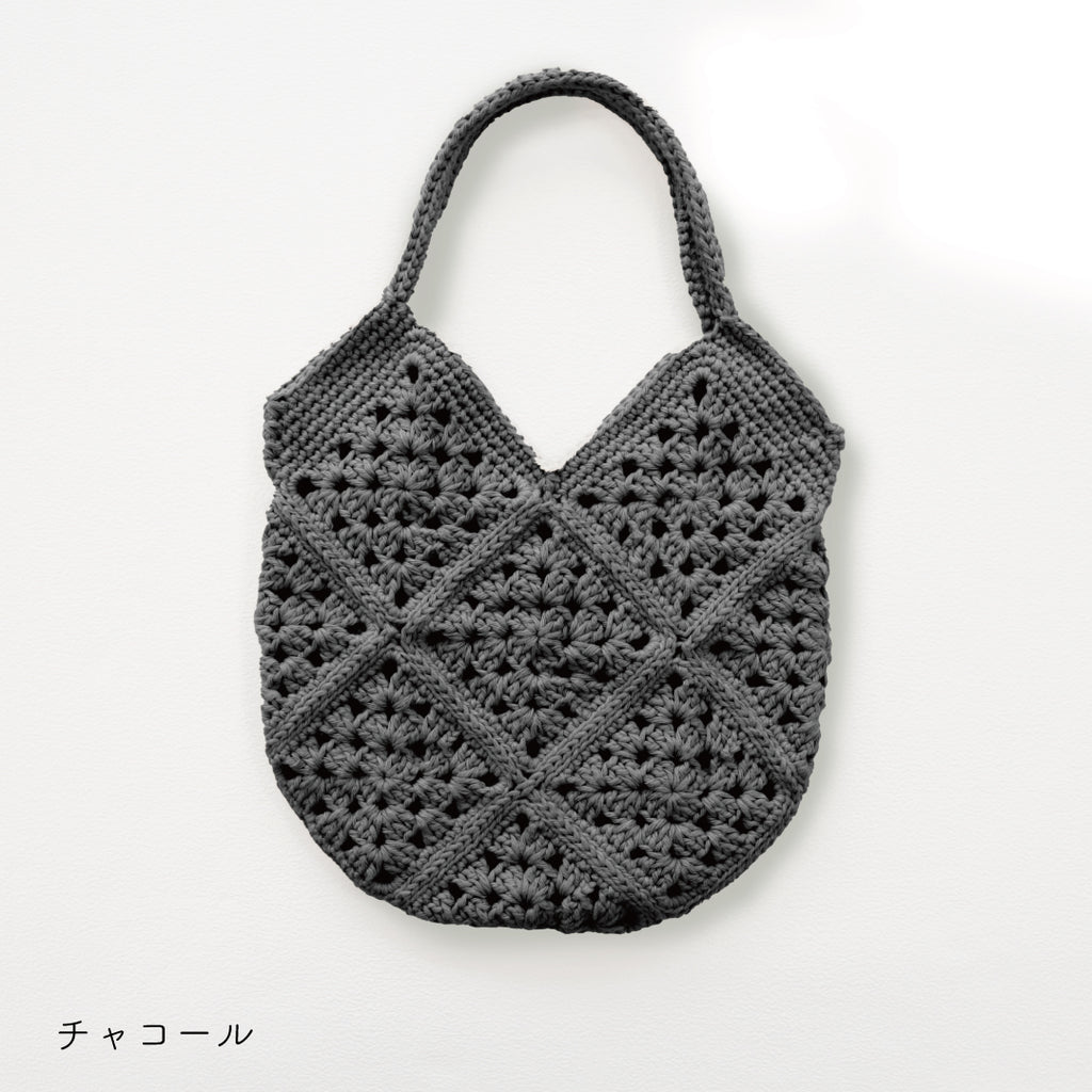 sawada itto：サワダイット-NATURAL COTTON SLIM-グラニースクエアバッグ