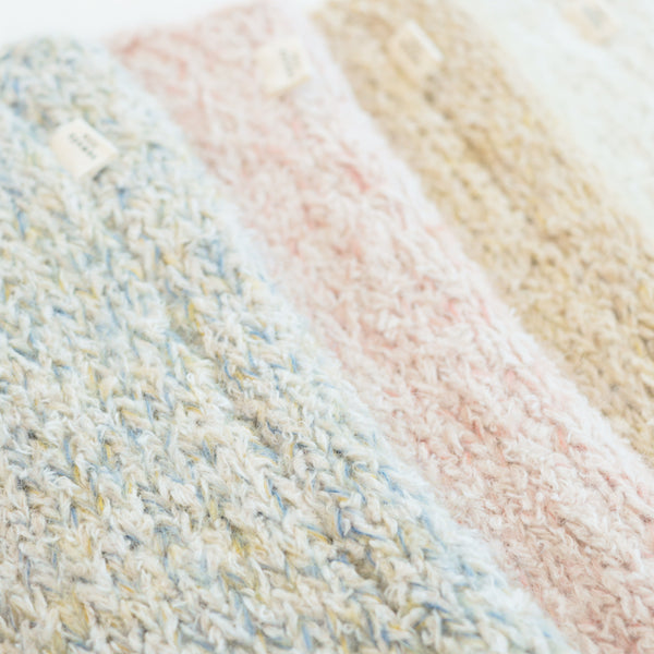 sawada itto：サワダイット-moln-メリヤス編みのミニバッグ