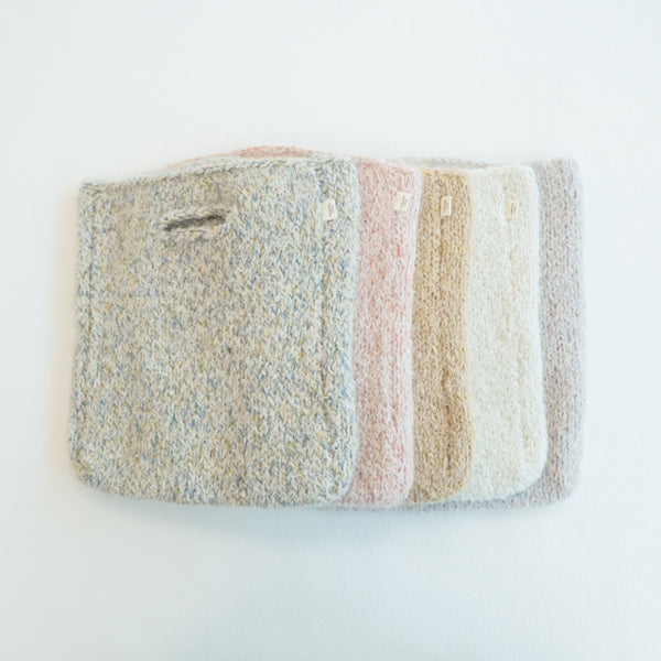 sawada itto：サワダイット-moln-メリヤス編みのミニバッグ