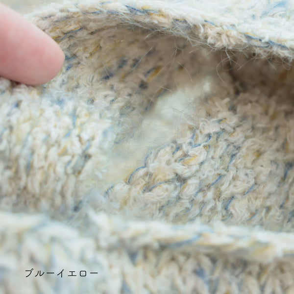 sawada itto：サワダイット-moln-メリヤス編みのミニバッグ