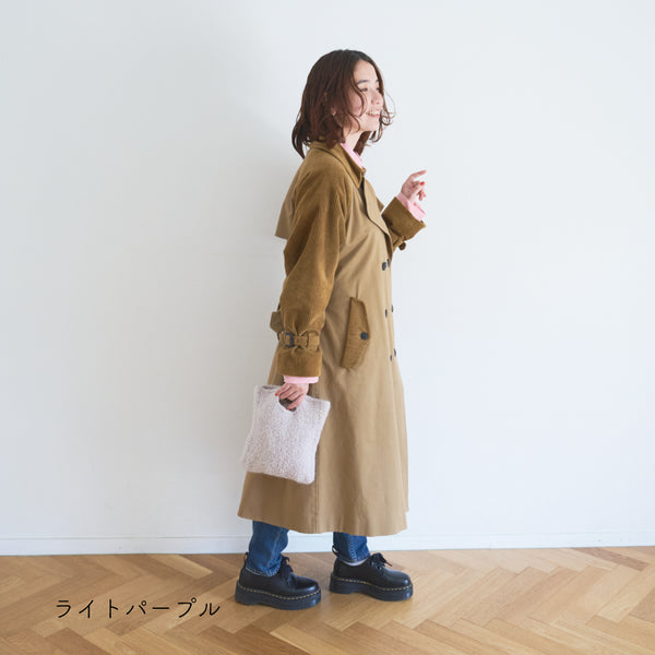 sawada itto：サワダイット-moln-メリヤス編みのミニバッグ