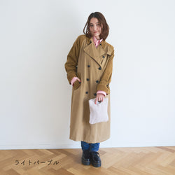 sawada itto：サワダイット-moln-メリヤス編みのミニバッグ