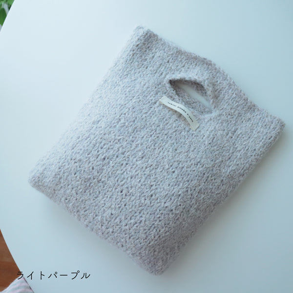 sawada itto：サワダイット-moln-メリヤス編みのミニバッグ