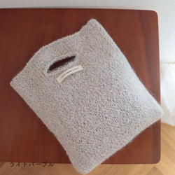 sawada itto：サワダイット-moln-メリヤス編みのミニバッグ