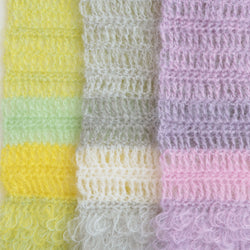 sawada itto：サワダイット-Liion-ボーダーマフラー