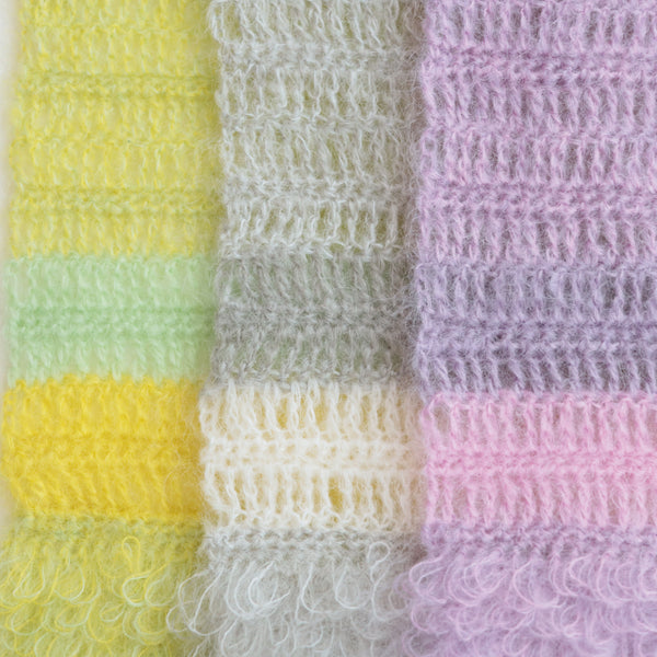 sawada itto：サワダイット-Liion-ボーダーマフラー