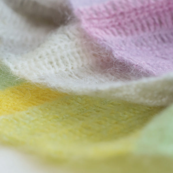 sawada itto：サワダイット-Liion-ボーダーマフラー