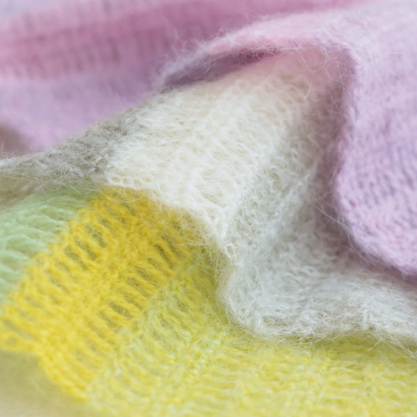 sawada itto：サワダイット-Liion-ボーダーマフラー