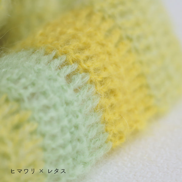 sawada itto：サワダイット-Liion-ボーダーマフラー