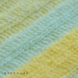 sawada itto：サワダイット-Liion-ボーダーマフラー