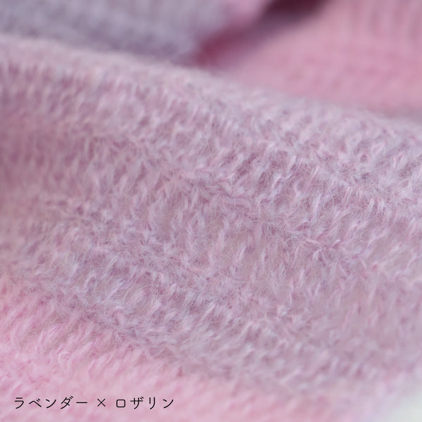 sawada itto：サワダイット-Liion-ボーダーマフラー