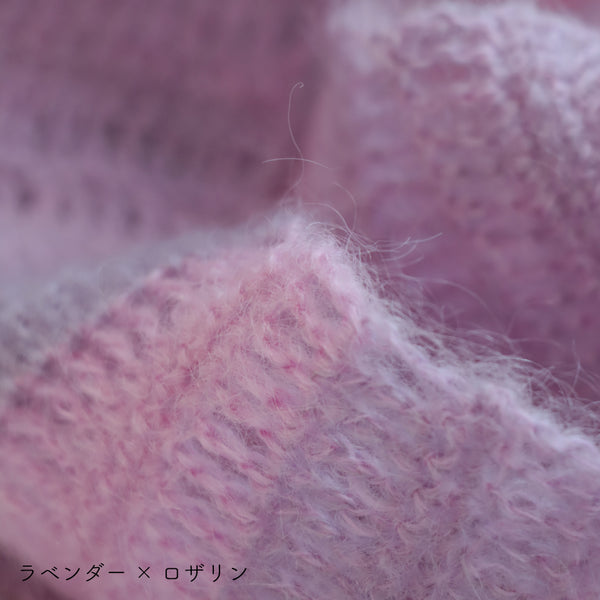 sawada itto：サワダイット-Liion-ボーダーマフラー