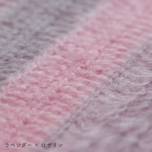 sawada itto：サワダイット-Liion-ボーダーマフラー