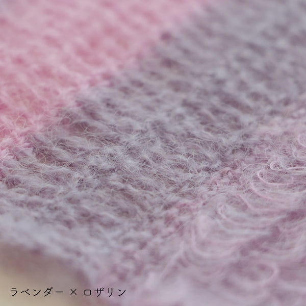 sawada itto：サワダイット-Liion-ボーダーマフラー