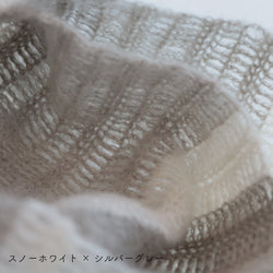 sawada itto：サワダイット-Liion-ボーダーマフラー