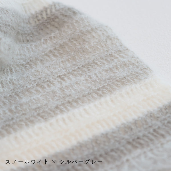 sawada itto：サワダイット-Liion-ボーダーマフラー