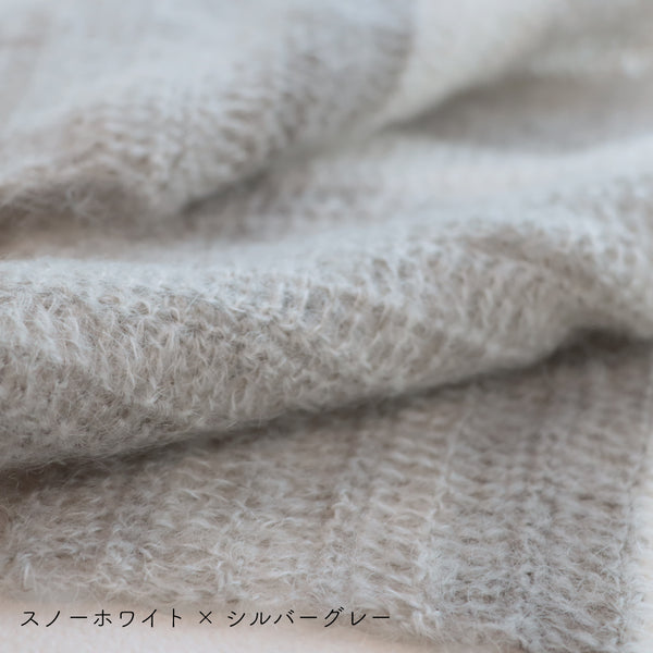 sawada itto：サワダイット-Liion-ボーダーマフラー