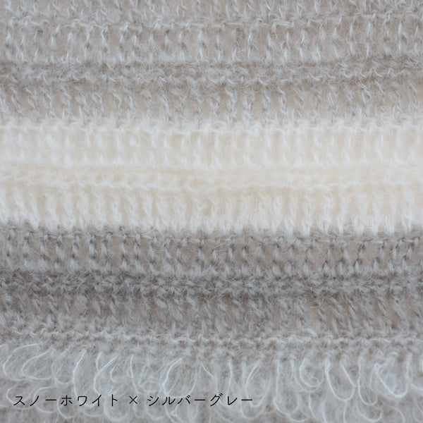 sawada itto：サワダイット-Liion-ボーダーマフラー