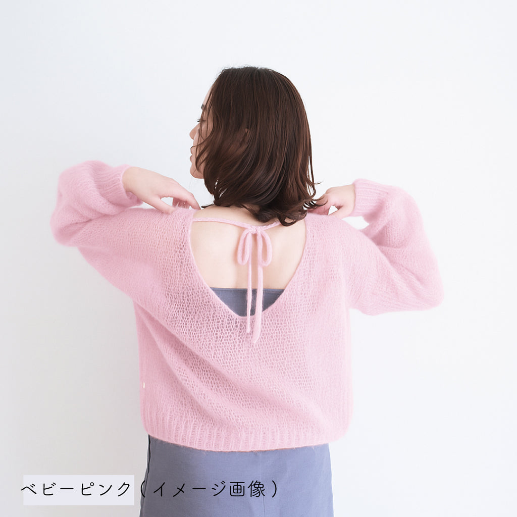 sawada itto：サワダイット-Liion-バックリボンセーター