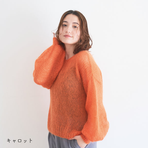 sawada itto：サワダイット-Liion-バックリボンセーター