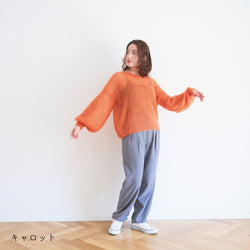 sawada itto：サワダイット-Liion-バックリボンセーター