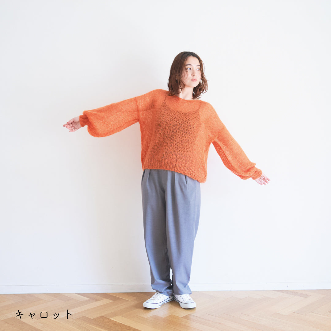sawada itto：サワダイット-Liion-バックリボンセーター