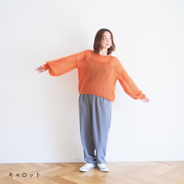 sawada itto：サワダイット-Liion-バックリボンセーター