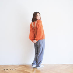 sawada itto：サワダイット-Liion-バックリボンセーター