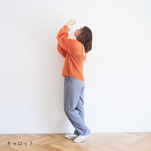 sawada itto：サワダイット-Liion-バックリボンセーター