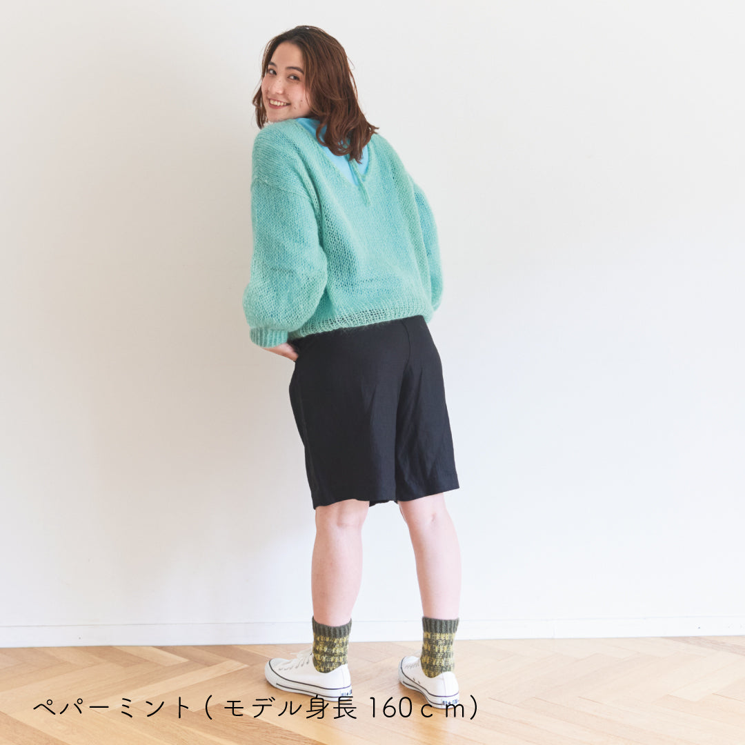 sawada itto：サワダイット-Liion-バックリボンセーター