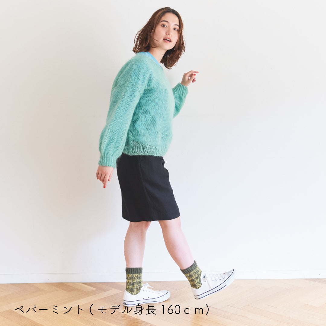 sawada itto：サワダイット-Liion-バックリボンセーター