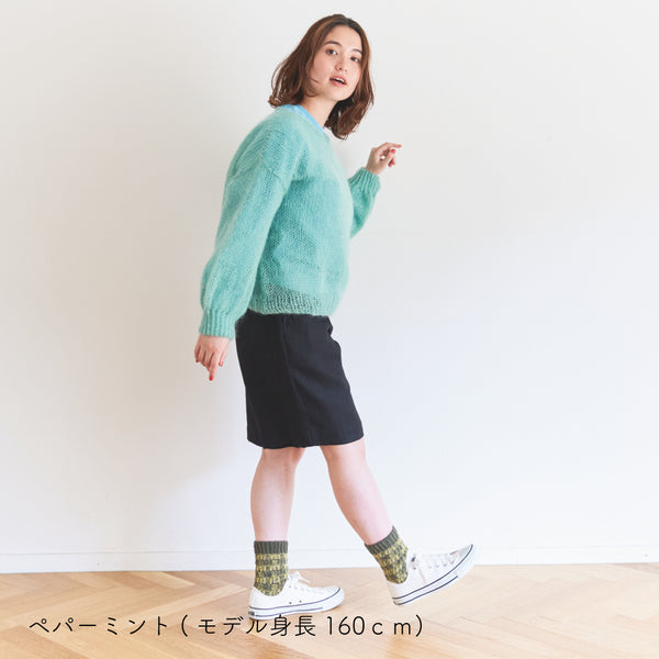 sawada itto：サワダイット-Liion-バックリボンセーター