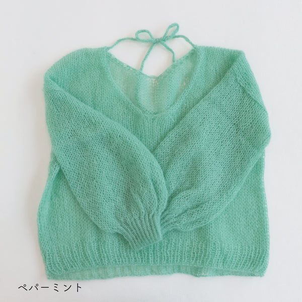 sawada itto：サワダイット-Liion-バックリボンセーター