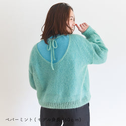 sawada itto：サワダイット-Liion-バックリボンセーター