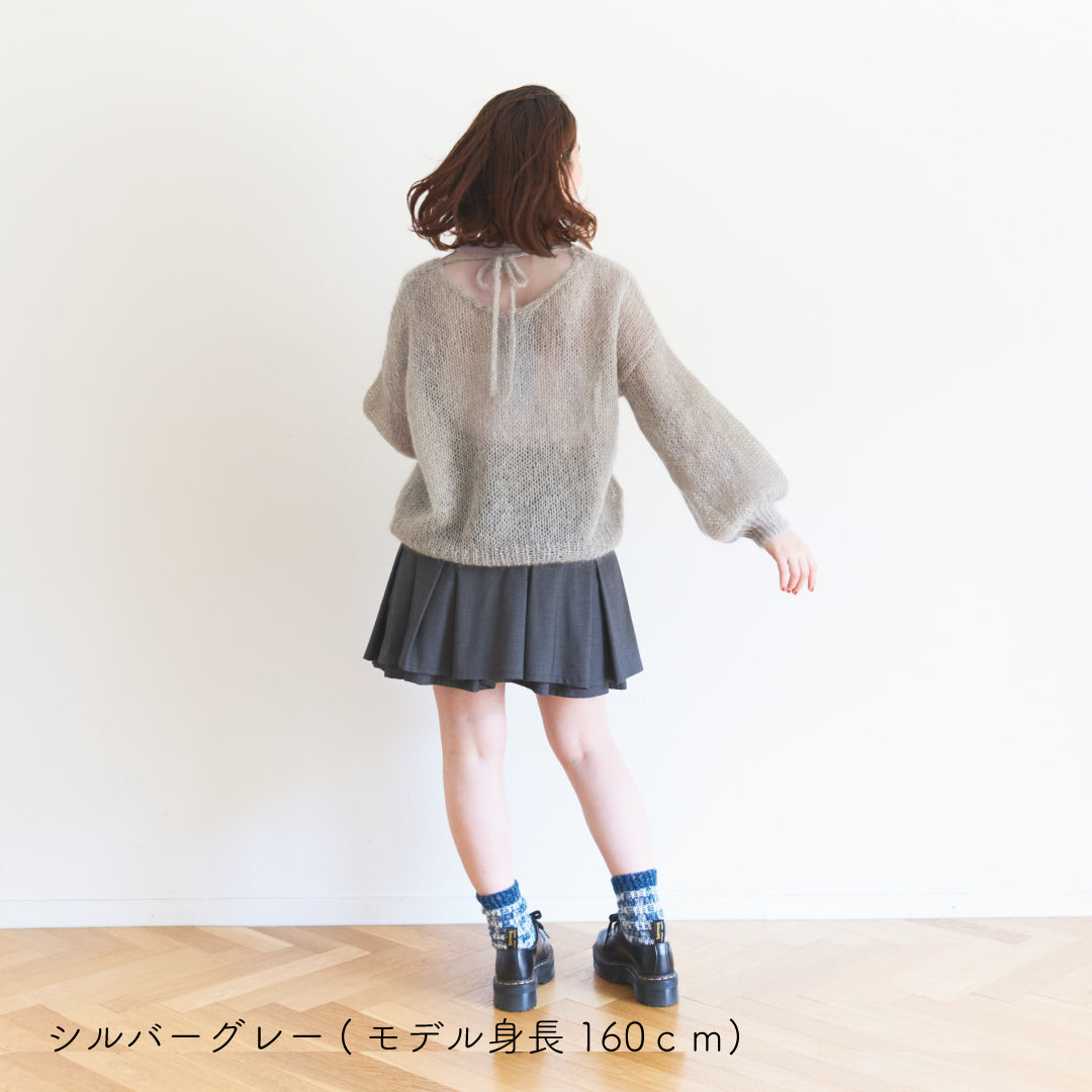sawada itto：サワダイット-Liion-バックリボンセーター