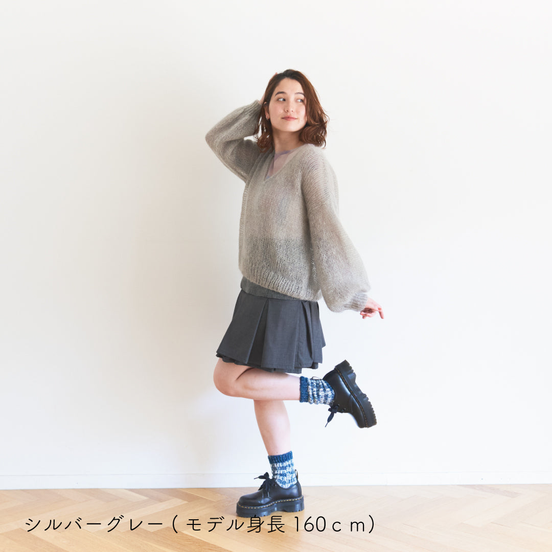 sawada itto：サワダイット-Liion-バックリボンセーター