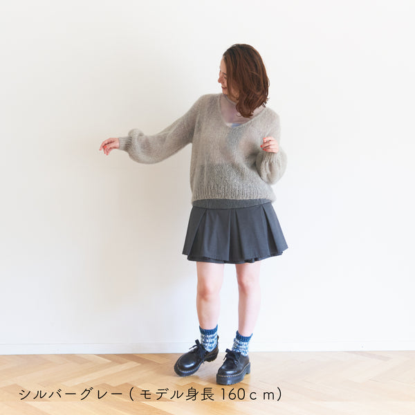 sawada itto：サワダイット-Liion-バックリボンセーター