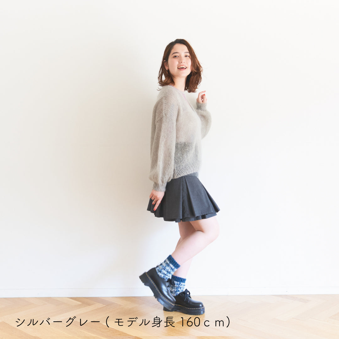 sawada itto：サワダイット-Liion-バックリボンセーター