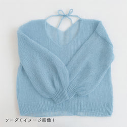 sawada itto：サワダイット-Liion-バックリボンセーター