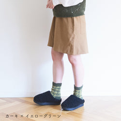 sawada itto：サワダイット-moo-ギンガムチェックソックス