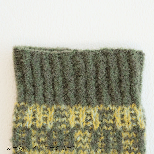 sawada itto：サワダイット-moo-ギンガムチェックソックス