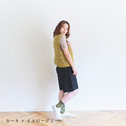 sawada itto：サワダイット-moo-ギンガムチェックソックス