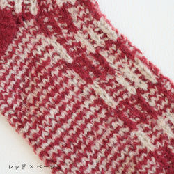 sawada itto：サワダイット-moo-ギンガムチェックソックス