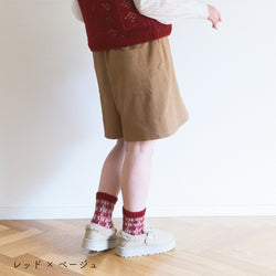 sawada itto：サワダイット-moo-ギンガムチェックソックス